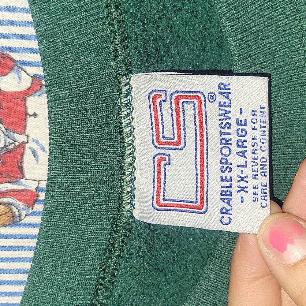VTG 90S THE OUTDOOR COLLECTION USA MADE PHEASANT SWEATSHIRT XXL - Picture 4 of 10